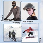 Windproof Anti Dust Full Face Masks Cycling Ski Breathable Masks Eye HD Anti Fog Goggles Hood Cover Winter Warm Hat Caps -
